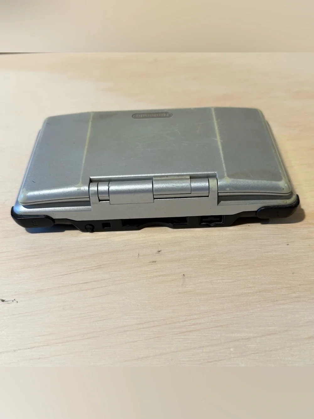 Nintendo DS Silver w/Charge 3-Games/Super Mario Bros.Tested Good Read Info Blw!